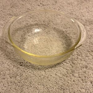 Pyrex Transparent Glass Dish